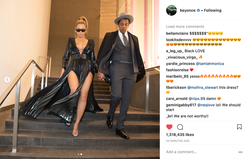 @Beyonce via Instagram screenshot